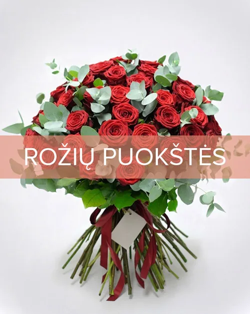 Kategorija Rožių puokštės
