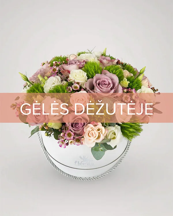 Kategorija Gėlės dėžutėje