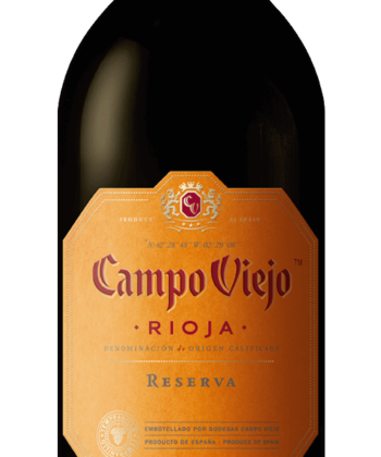 Raudono vyno butelis Campo Viejo Reserva