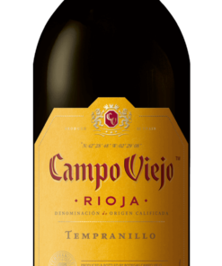 Raudono vyno butelis Campo Viejo Tempranillo