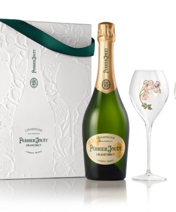 PERRIER-JOUËT CUVÉE GRAND BRUT 0,75l with 2 glasses