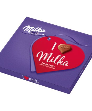 Saldainių I love Milka dėžutė