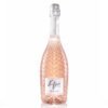 The bottle of pink prosecco Kylie