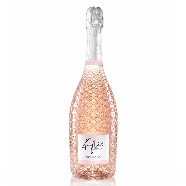 Rožinio prosecco Kylie butelis