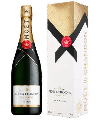 MOËT & CHANDON IMPÉRIAL BRUT šampanas dėžutėje 0,75l