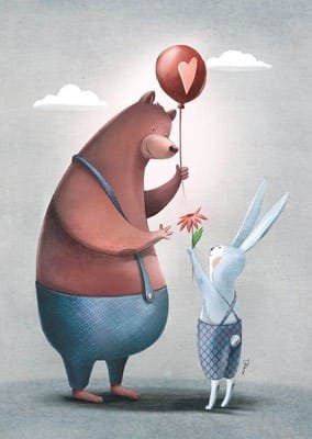 Postcard: All about love