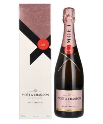 MOËT & CHANDON Brut Imperial Rosé šampanas su dėžute 0,75l